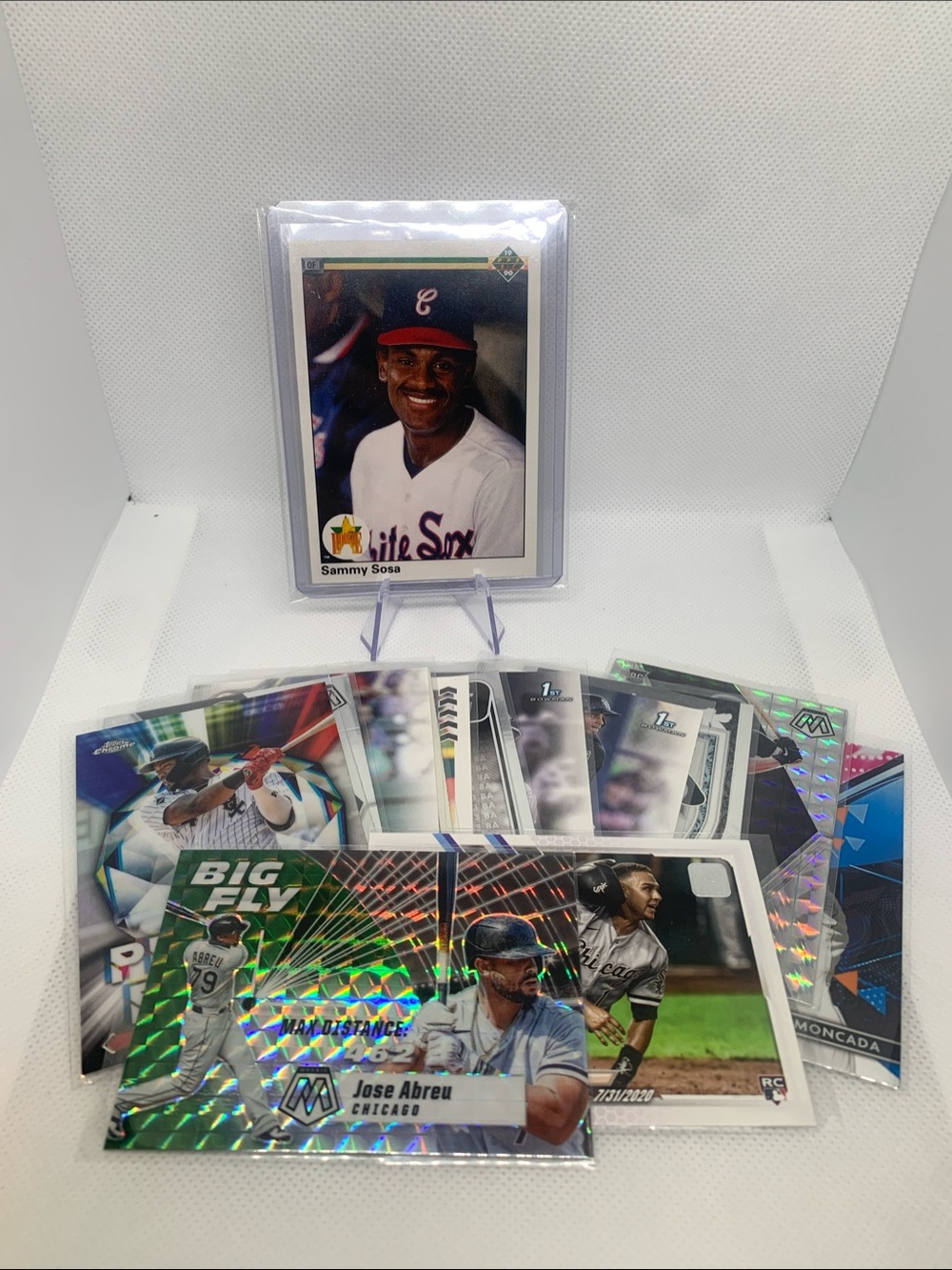 Chicago White Sox Cards Sammy Sosa Rookie Card Perfect Condition
